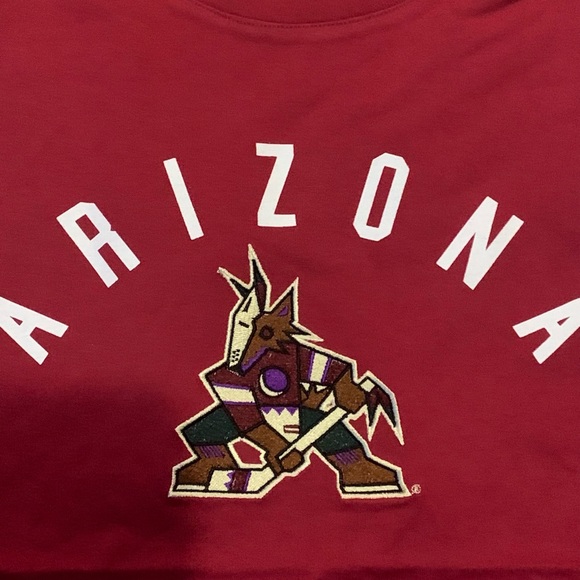 Tommy Hilfiger x NHL Arizona Coyotes Embroidered Logo Shirt Mens Large New - Picture 2 of 4